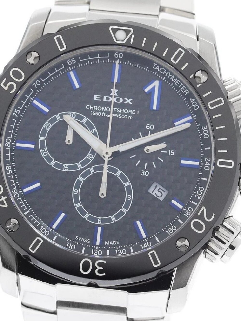 EDOX Chrono Offshore 1 10221-3M-NIBU Chronograph Quartz Men's Watch_962241